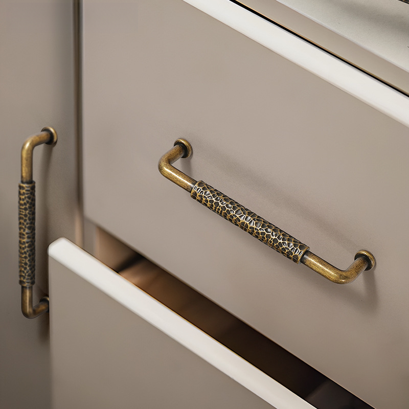 มือจับตู้ทองแดงวินเทจโบราณ ลูก - Unique Furniture Hardware Pulls บทวิจารณ์และราคา