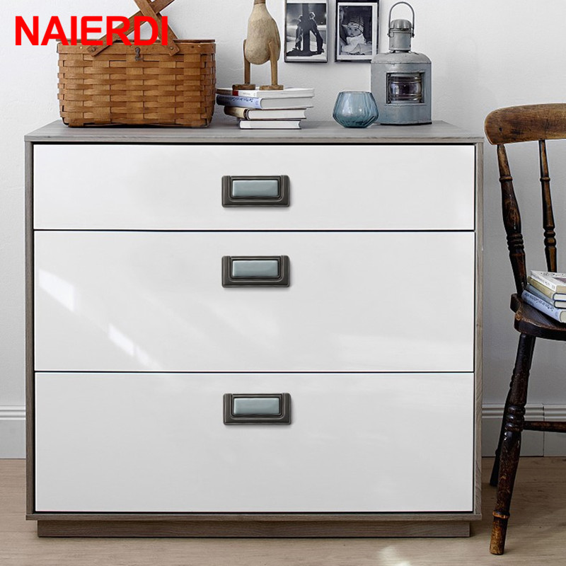 NAIERDI ตู้เซรามิค Knobs Handl - Vintage Furniture Hardware Pulls บทวิจารณ์และราคา