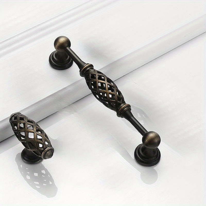 1 PC VINTAGE Antique Bronze ตู - Vintage Furniture Hardware Pulls บทวิจารณ์และราคา