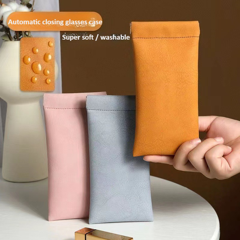 กล่องใส่แว่นตาหนังแบบยูนิเซ็กซ - Soft Close Hinge บทวิจารณ์และราคา
